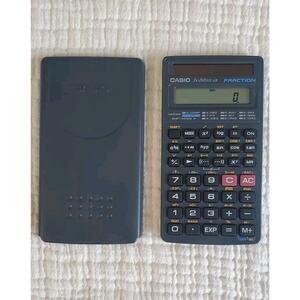 Casio FX-260 Solar Scientific Calculator With Slide Cover - Working